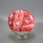 Thulite Polished Flat Stone ~42mm