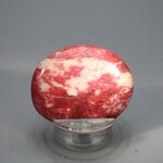 Thulite Polished Flat Stone ~43mm