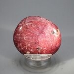 Thulite Polished Flat Stone ~44mm