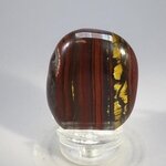 Tiger Iron Polished Flat Tumblestone ~42mm