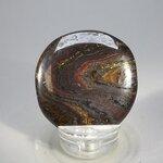 Tiger Iron Polished Flat Tumblestone ~45mm