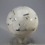 Tourmalinated Quartz Crystal Sphere ~50mm