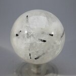 Tourmalinated Quartz Crystal Sphere ~51mm