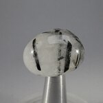 Tourmalinated Quartz Tumblestone ~29mm