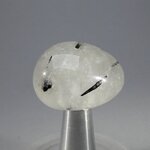 Tourmalinated Quartz Tumblestone ~31mm