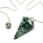 Tree Jasper Crystal Pendulum