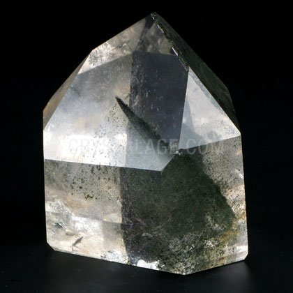 Phantom Quartz Polished Point  ~7 x 6cm