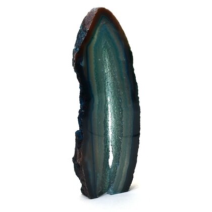 Agate Free-standing Slice (Turquoise) ~170x55mm