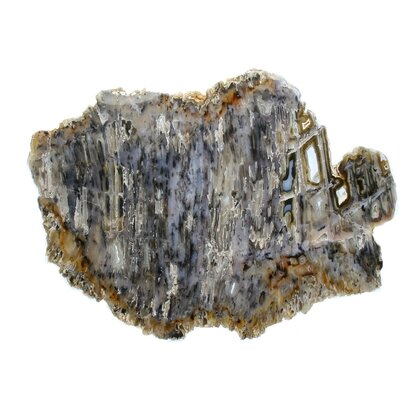 STUNNING Agate Slice - Blue/Grey ~270mm