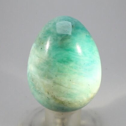 Amazonite Crystal Egg ~48mm