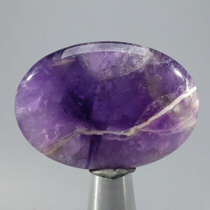 Amethyst Chevron Thumbstone (Extra Grade) ~40x30mm