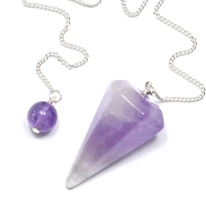 Amethyst Crystal Pendulum