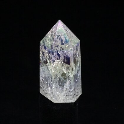 Angel Aura Fire & Ice Quartz Point ~44mm
