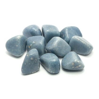 Angelite Tumble Stone (20-25mm) - Single Stone