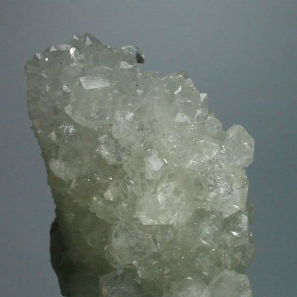 Apophyllite on Chalcedony Healing Crystal ~89mm