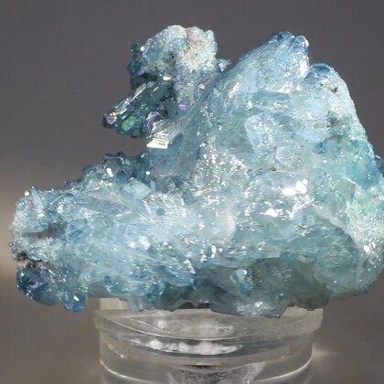 Aqua Aura Quartz Healing Crystal ~38mm