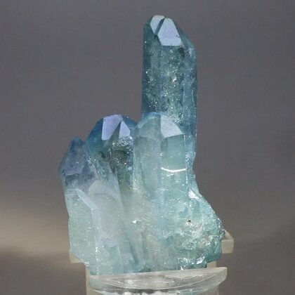 Aqua Aura Quartz Healing Crystal ~48mm