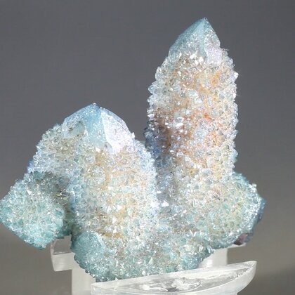 AWESOME Aqua Aura Spirit Quartz ~45mm