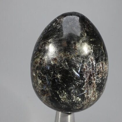 Arfvedsonite Crystal Egg ~50mm