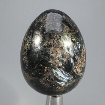 Arfvedsonite Crystal Egg ~50mm