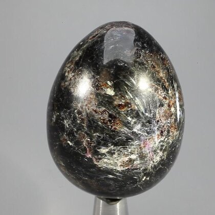 Arfvedsonite Crystal Egg ~50mm