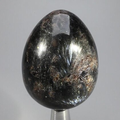 Arfvedsonite Crystal Egg ~51mm