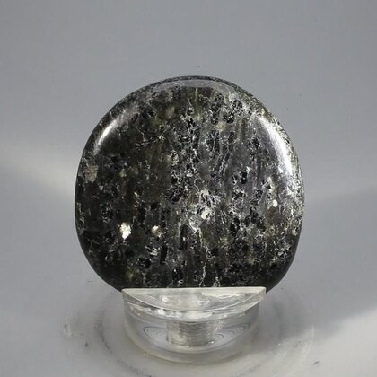Arfvedsonite Polished Flat Tumblestone ~41mm