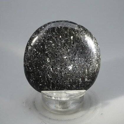 Arfvedsonite Polished Flat Tumblestone ~43mm