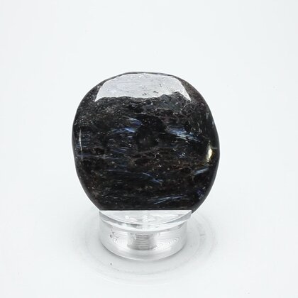 Arfvedsonite Polished Flat Tumblestone ~43mm