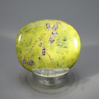 Atlantisite Flat Tumblestone ~44mm