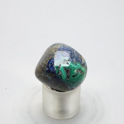 Azurite & Malachite Polished Stone ~25mm