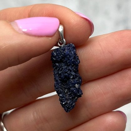 Azurite Healing Crystal Pendant ~21mm