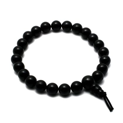 Black Tourmaline Power Bead Bracelet