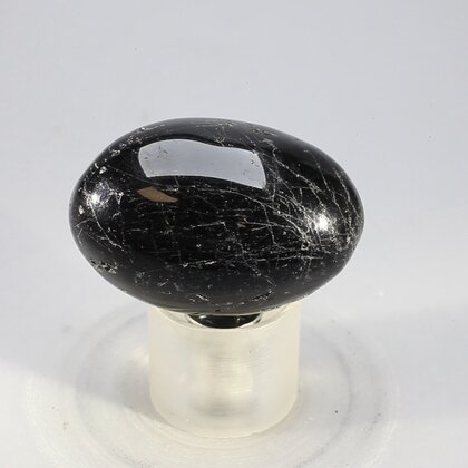 Black Tourmaline Tumblestone(Extra Grade) ~33mm