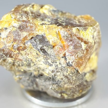 Blue Amber Healing Crystal ~37mm