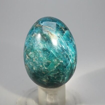 Blue Apatite Crystal Egg ~47mm