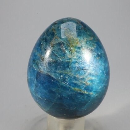 Blue Apatite Crystal Egg ~50mm