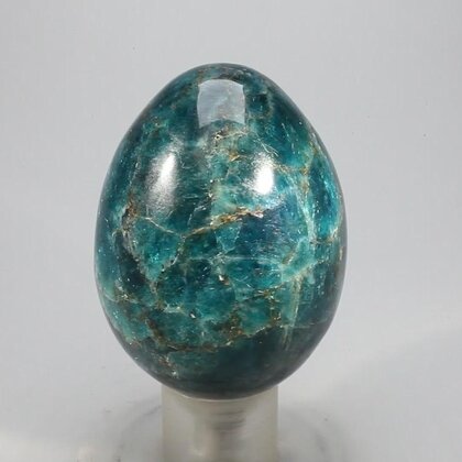 Blue Apatite Crystal Egg ~53mm