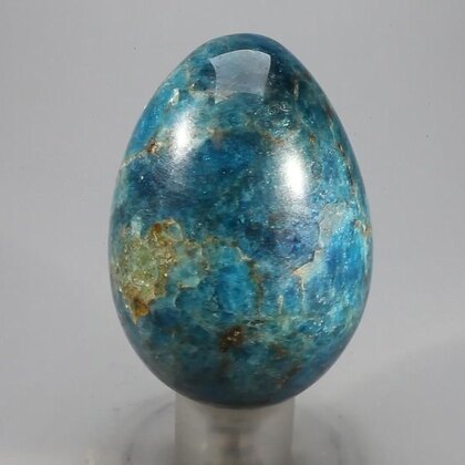 Blue Apatite Crystal Egg ~57mm