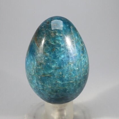 Blue Apatite Crystal Egg ~58mm
