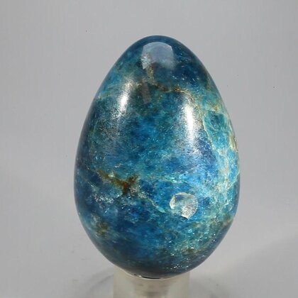 Blue Apatite Crystal Egg ~60mm