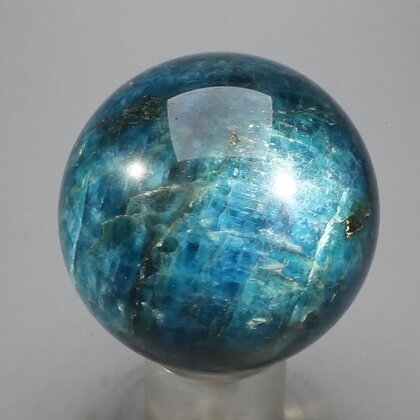 Blue Apatite Crystal Sphere ~52mm