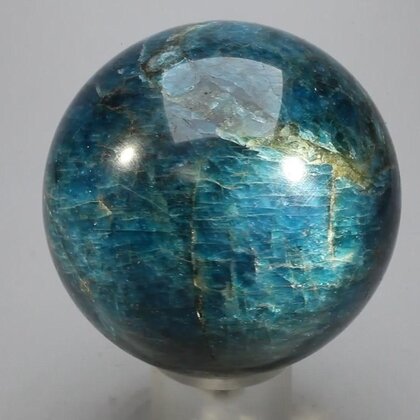 Blue Apatite Crystal Sphere ~58mm