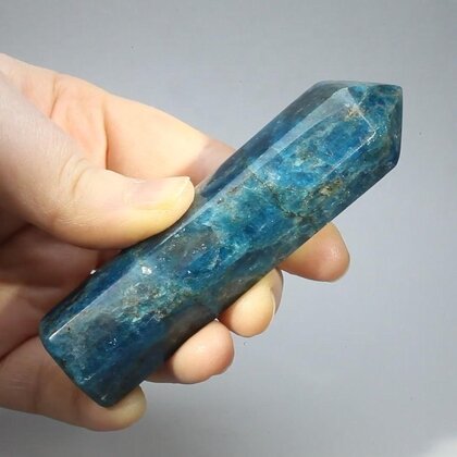 Blue Apatite Polished Point  ~95x25mm