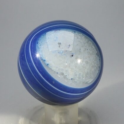 Blue Banded Agate Sphere ~45mm