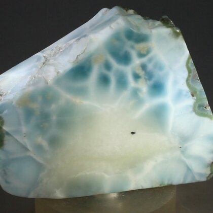 Blue Hemimorphite Mosaic Tile ~58mm