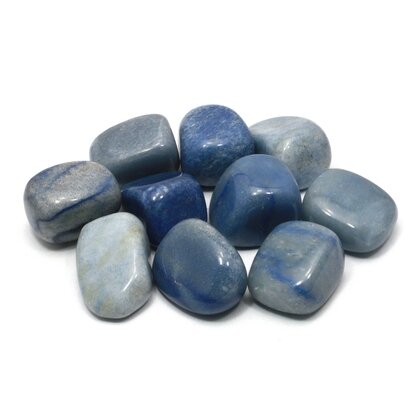 Blue Quartz Tumble Stone (20-25mm)