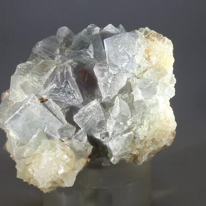 Blue Sky Fluorite with Limonite ~60mm