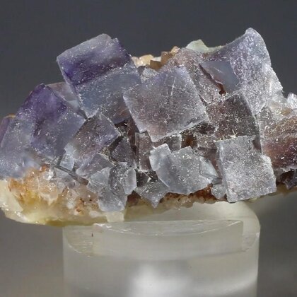 Blue Sky Fluorite with Mauve Crystals ~43mm