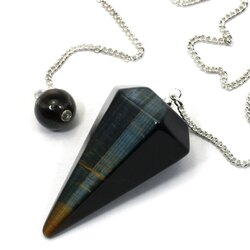 Shungite Crystal Pendulum